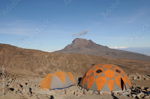 Mount Kilimanjaro -the roof of Africa  Tanzania