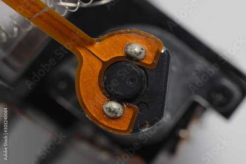 Wallpaper Mural Close up shot of digital camera parts Torontodigital.ca