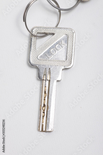 Keys on a white isolated background © ijp2726