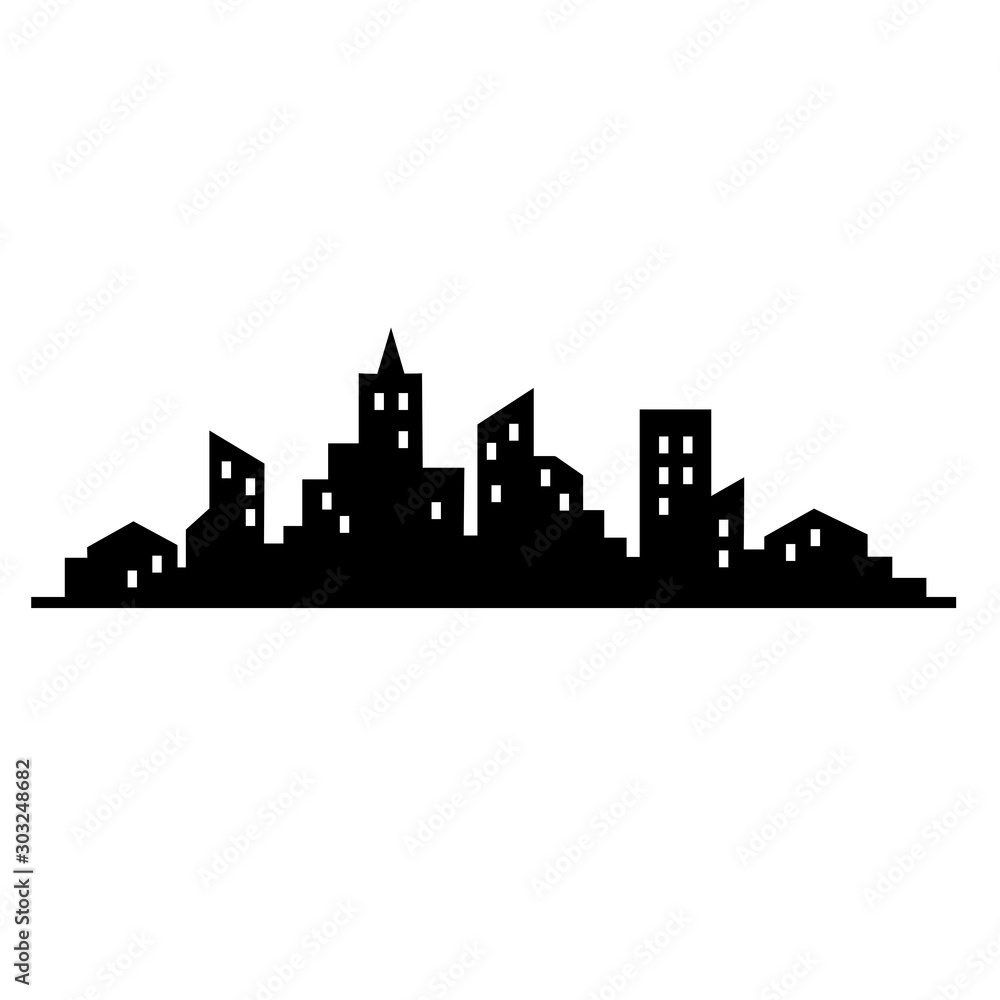 City Skyline vector illustration