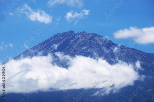 view of mount mere in Arusha, Tanzania