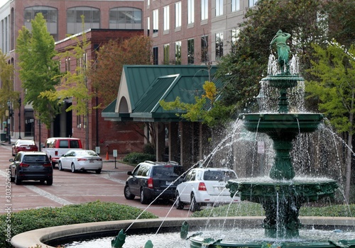 fountain in the park