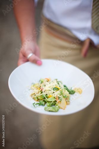 Server with Salad