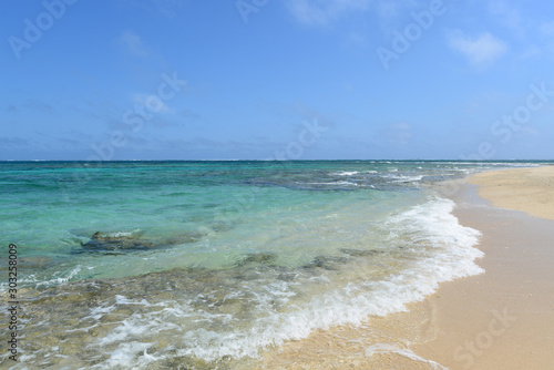 美しい沖縄のビーチ