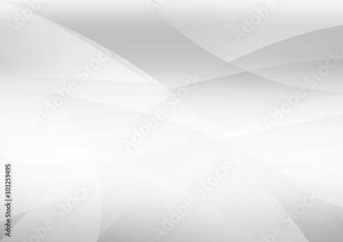 Fototapeta Naklejka Na Ścianę i Meble -  White and grey background. Corporate technology modern design. Pattern style geometric. Abstract modern background used about technology or product presentation backdrop. Vector illustration.