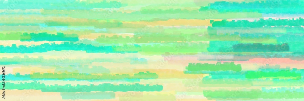 horizontal lines background graphic with pale green, turquoise and pale golden rod colors