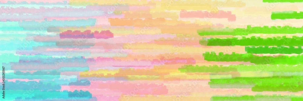 horizontal mosaic lines background graphic with wheat, yellow green and sky blue colors horizontal mosaic lines background graphic with wheat, yellow green and sky blue colors
