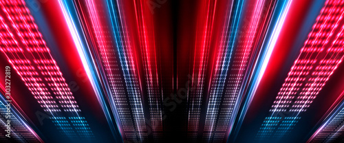 Background of empty show sc...