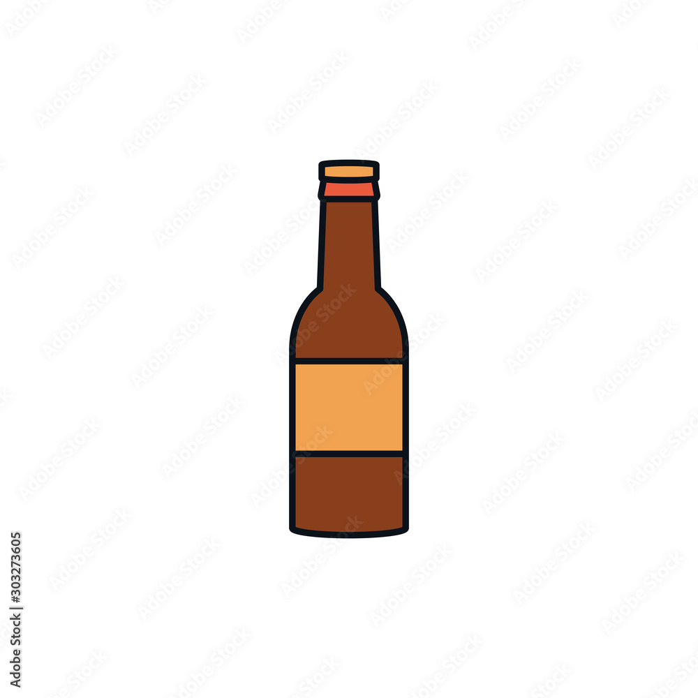beer celebration party line fill design beer celebration party line fill design