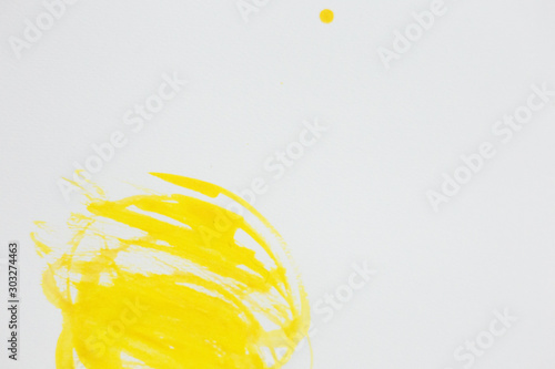 texture yellow watercolour painting background