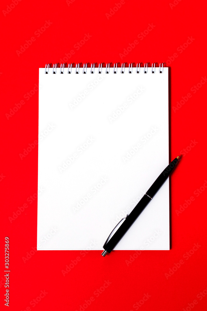 Notebook on the table. Design concept. Isolated. Notebook on the table. Design concept. Isolated.