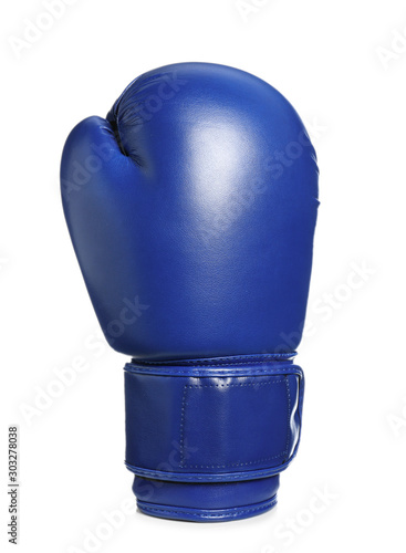 Boxing glove on white background © Pixel-Shot