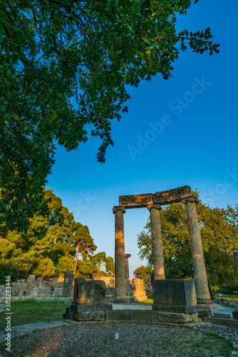 The anciant Olympia in Greece