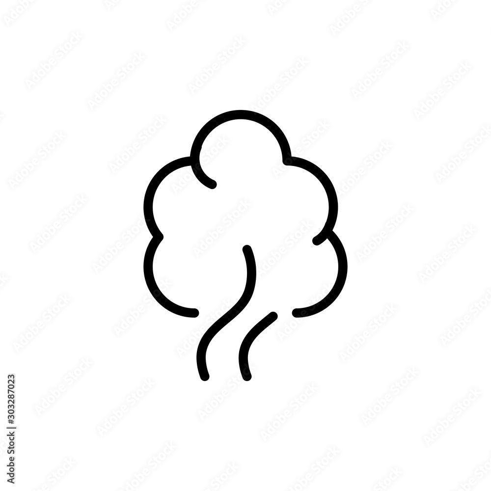 blows steam cloud comic smoke line style blows steam cloud comic smoke line style
