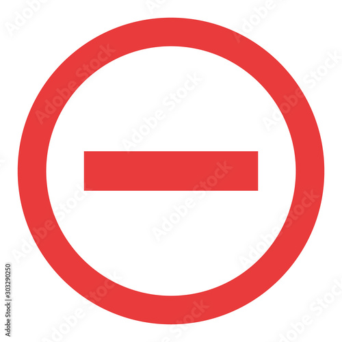 Free Download Stop sign, icon blank vector. Red color singe symbol illustration - GFXLoad