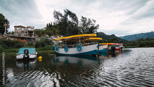 boats on the river