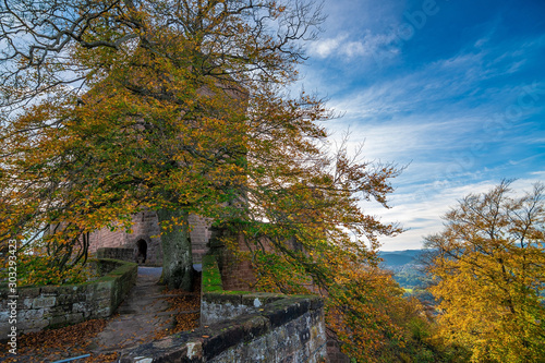Reichsburg Trifels in Palatinate, Germany 2019