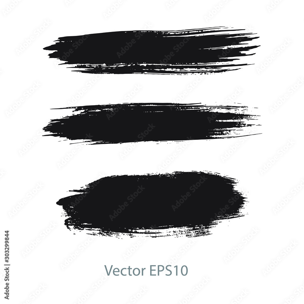 black brush stroke stripes	