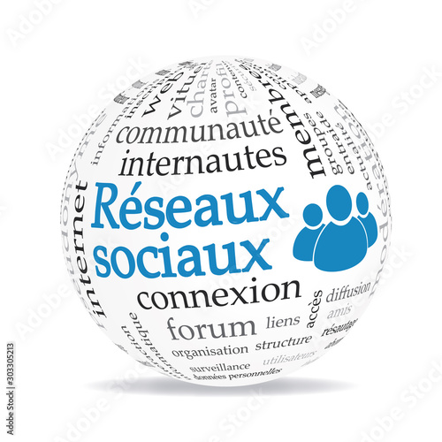 Logo réseaux sociaux.