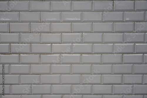 White brik wall background texture.