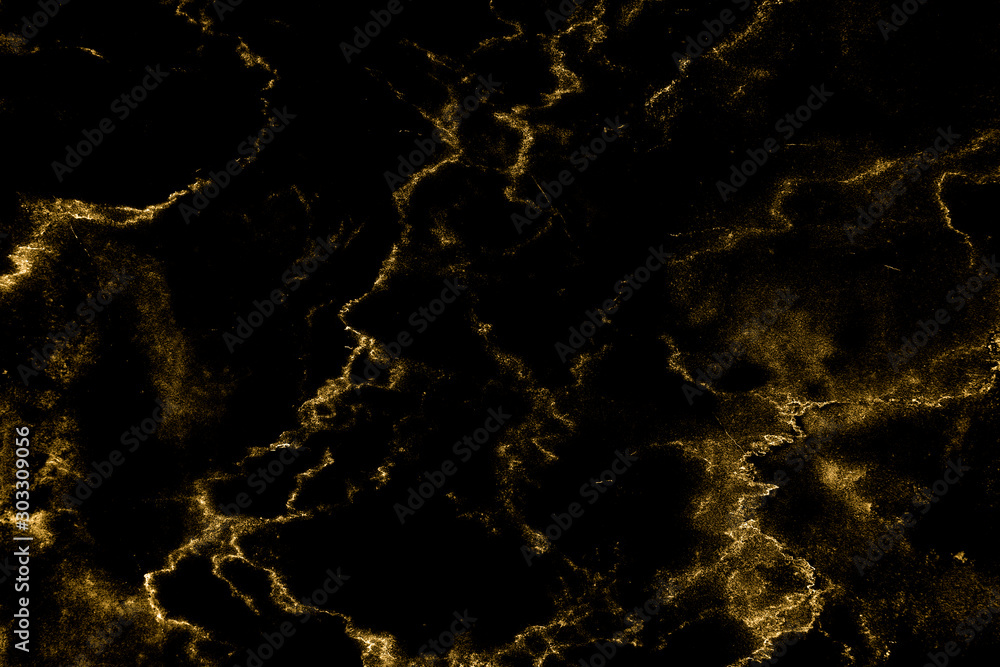 Premium Photo  Black and gold background with marble effect seamless