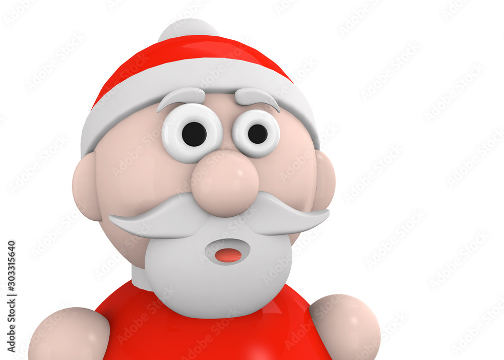 Santa Claus Character - 3D Santa Claus Character - 3D