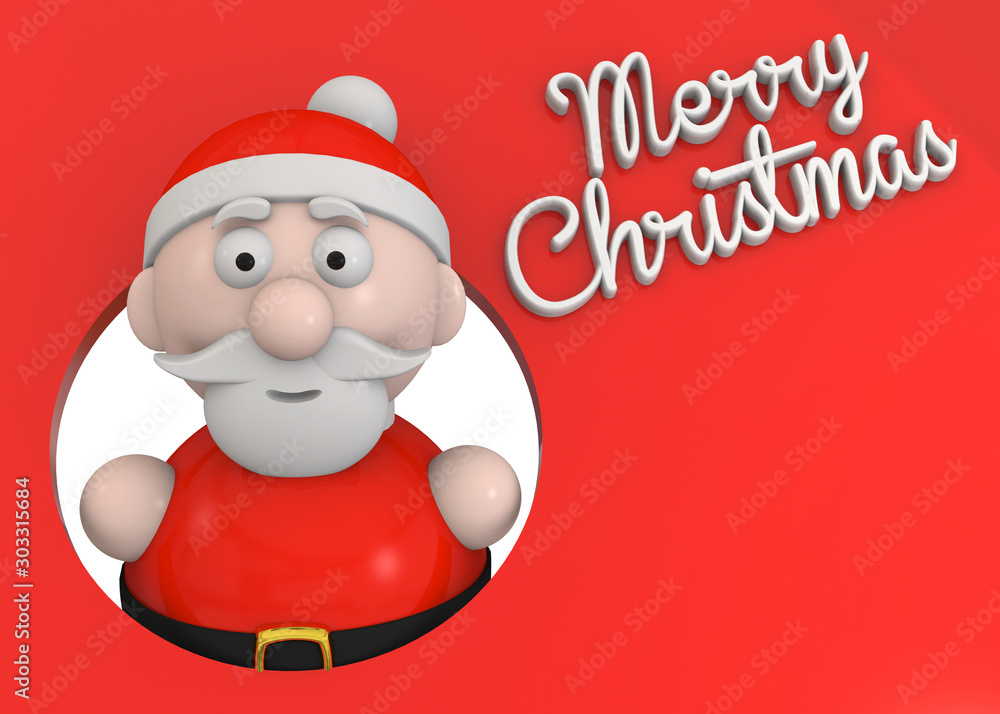 Santa Claus Character - 3D Santa Claus Character - 3D