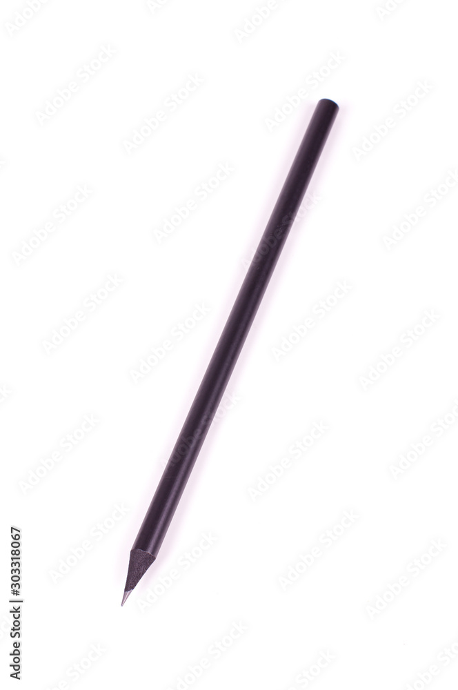 Sharp pencil isolated on the white background Sharp pencil isolated on the white background