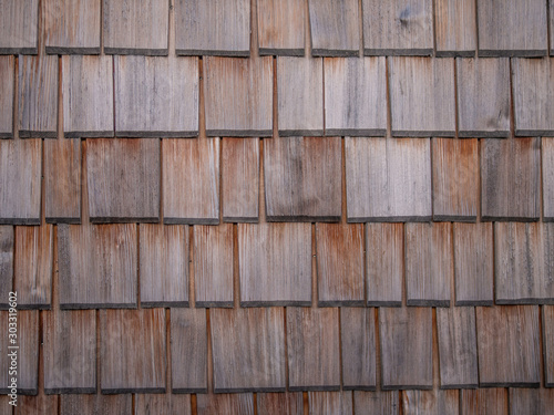 wooden wall of a house