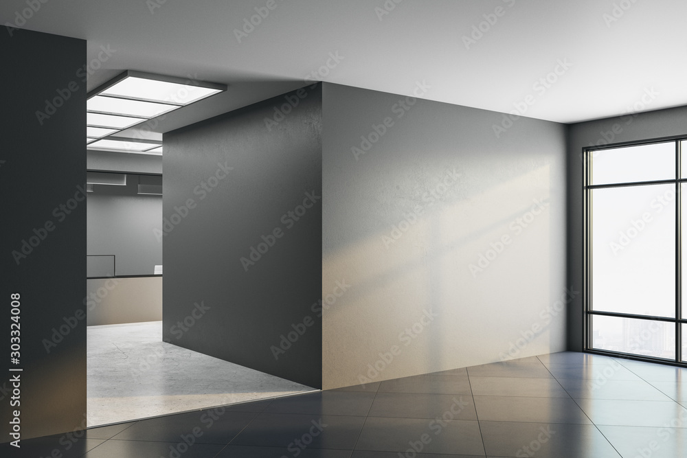 Contemporary interior with copyspace Contemporary interior with copyspace