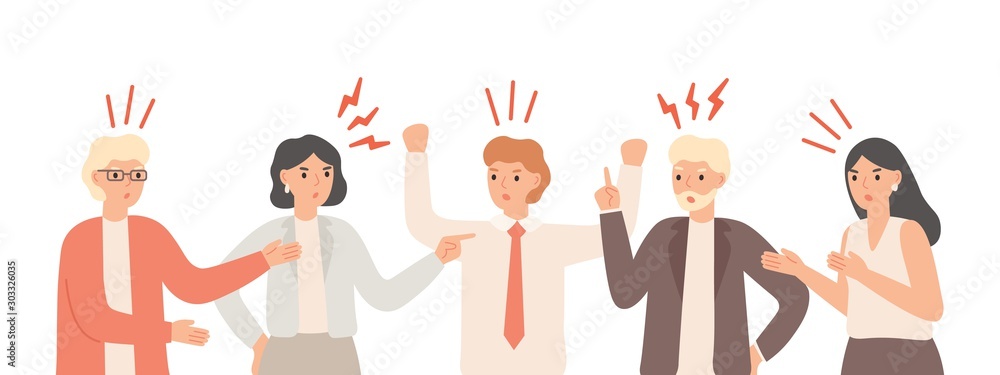 Φωτογραφία Misunderstandings in team
