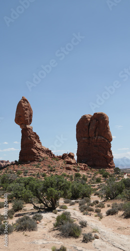  USA inside the arches national park
