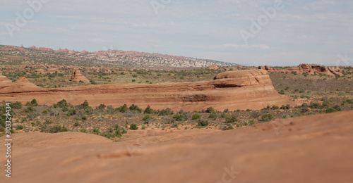   inside the arches national  park