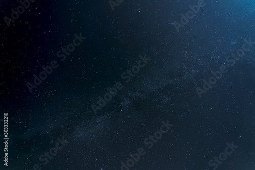 Starry sky background picture of stars in night sky and the Milk