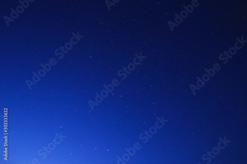 Starry sky background picture of stars in night sky and the Milky Way.