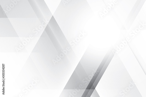 Abstract geometric white and gray color background. Vector  illustration. 