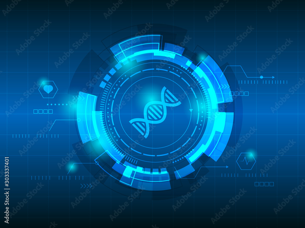 dna abstract technology background dna abstract technology background