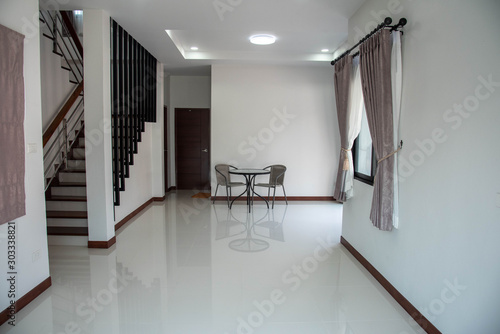 modern interior of a room