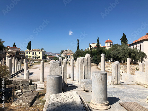 Ruins of ancient Athens, Greece