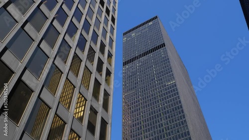 Downtown tall office building architecture 3