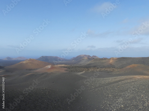 Lanzarote vulcano desert