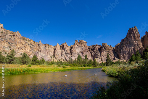Smith Rock State Park in Oregon  U.S.A.