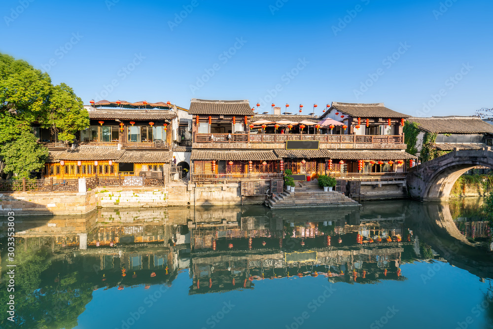 Ancient houses in Xitang Ancient Town, Zhejiang