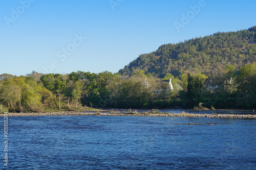 The river Tay in Dunkeld