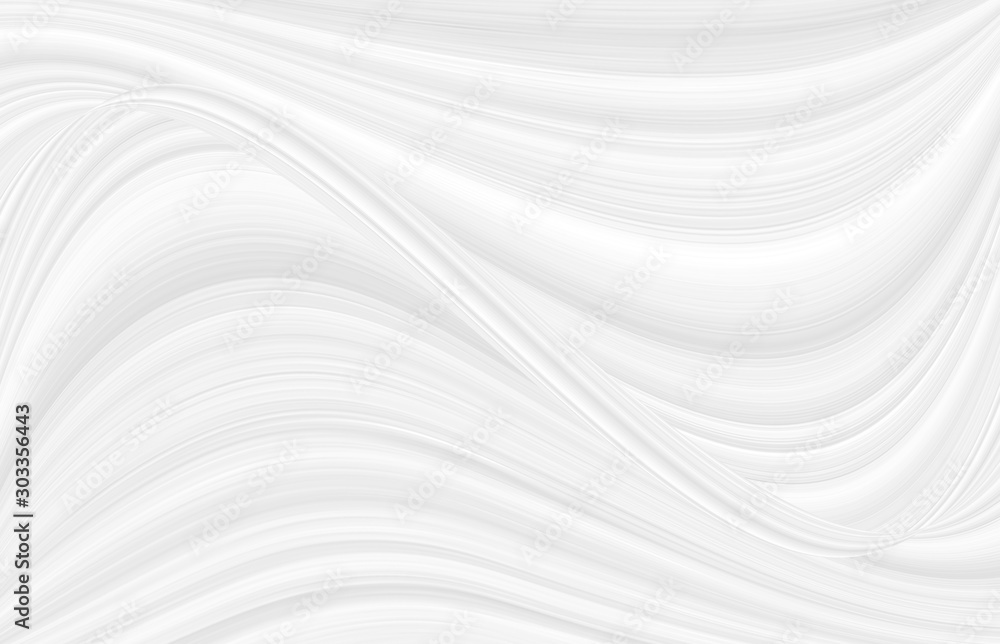 White background 3 d with elements of waves in a fantastic abstract design, the texture of the lines in a modern style for wallpaper. Light gray template for wedding ceremony or business presentation. White background 3 d with elements of waves in a fantastic abstract design, the texture of the lines in a modern style for wallpaper. Light gray template for wedding ceremony or business presentation.