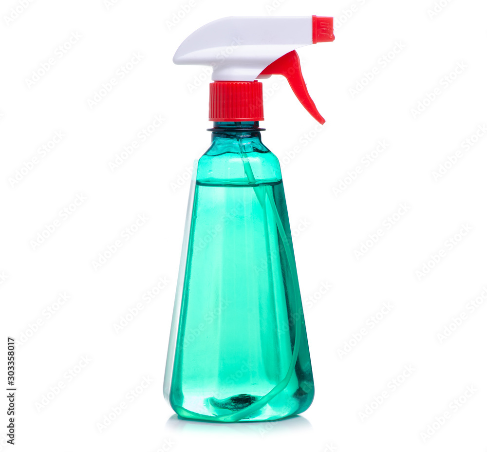 Pulverizer water for plants on a white background isolation Pulverizer water for plants on a white background isolation