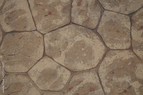 Brown Rock Floor