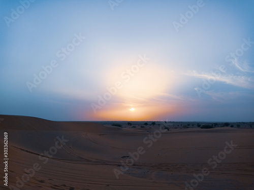 Sunset at Thar Desert  © Spider