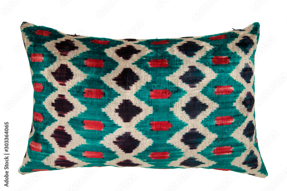 Colored Pillow isolated on White Background Colored Pillow isolated on White Background