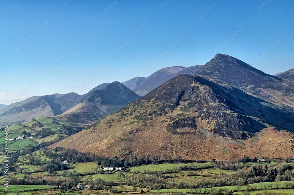A view of Causey Pike from Catbells A view of Causey Pike from Catbells